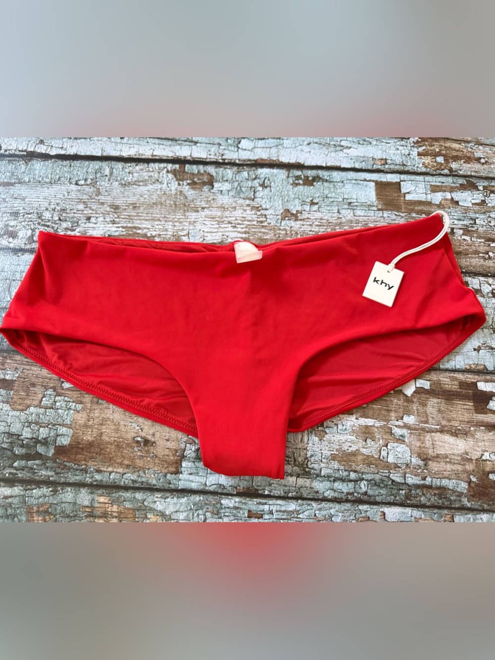 KHY Red Women's Bikini Bottoms Size 2X